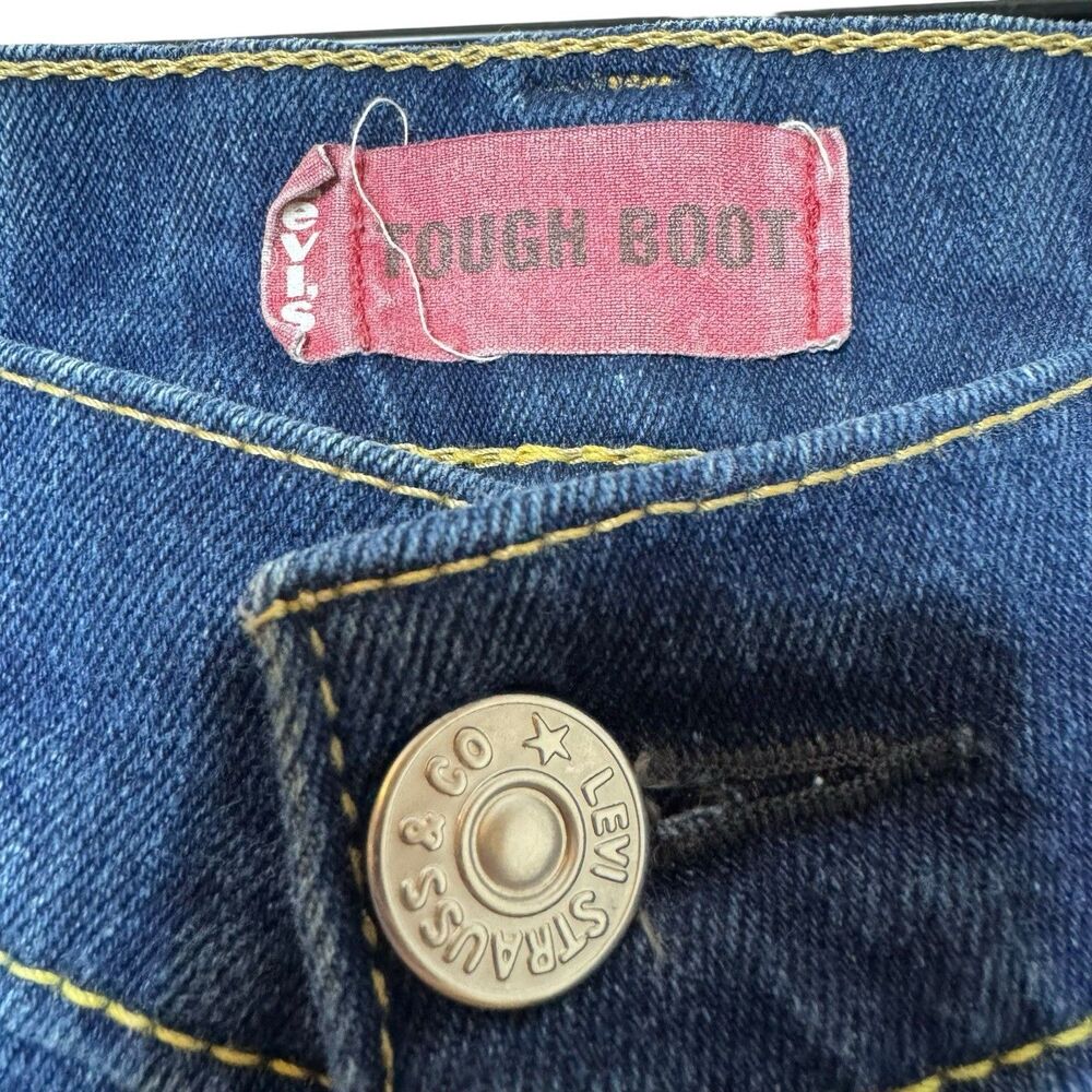 Levi’s Type 1 Tough Boot Women’s Bootcut Jeans Size 10M 36x31 Stretch Denim - Picture 8 of 10